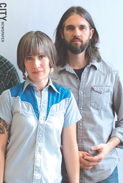 Rita and Ben Proctor of The Crooked North - PHOTO BY JACOB  WALSH
