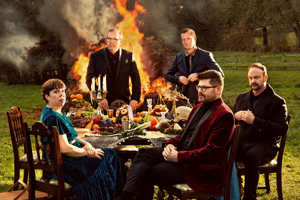 The Decemberists released its eighth full-length album, "I'll - Be Your Girl," in March. The band is playing The Smith in Geneva on Monday. - PHOTO BY HOLLY ANDRES