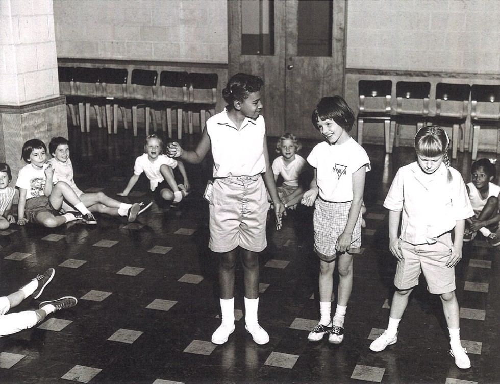Children at the YWCA in 1959: The Y’s offerings used to include fitness classes for children and adults and a summer camp for girls. - PHOTO PROVIDED