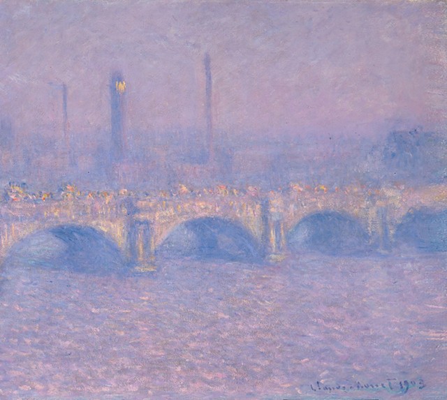 "Monet's Waterloo Bridge: Vision and Process" at Memorial Art Gallery. - PHOTO PROVIDED