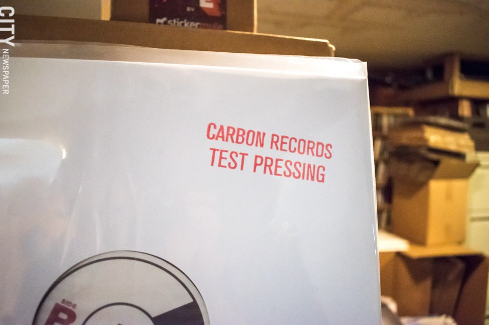 Test pressing from Gotta Groove Records. - PHOTO BY JACOB WALSH
