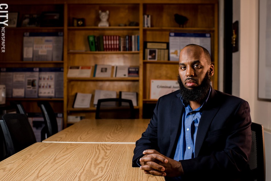 Irshad Altheimer: He and the center he leads use data and analysis to help improve law-enforcement agencies around the country. - PHOTO BY JOSH SAUNDERS