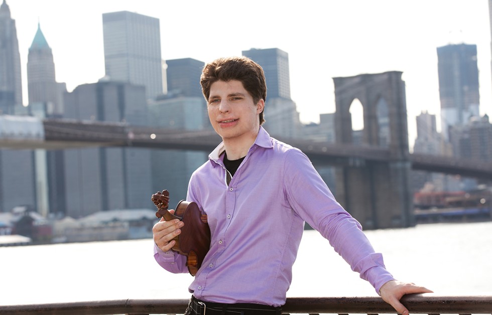 Performing Sibelius's Violin concerto with the RPO on March 7, soloist Augustin Hadelich played with uncanny facility and a delicate, self-assured tone. - PHOTO PROVIDED