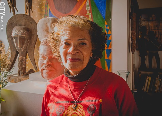 Terry Chaka, executive director at The Baobab Cultural Center. - PHOTO BY RYAN WILLIAMSON