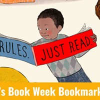 Children's Book Week Bookmark Design Contest: "No Rules, Just Read"