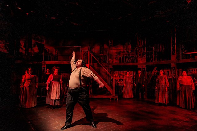 “Sweeney Todd: The Demon Barber of Fleet Street" plays at Blackfriars Theatre through Sept. 22.