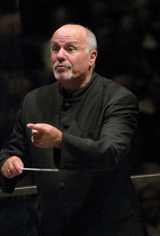 David Zinman (pictured) returns to Rochester on Friday, April 12 to conduct violinist Joshua Bell and the Eastman Philharmonia.