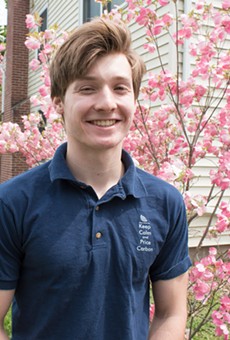 Liam Smith is a member of Rochester Youth Climate Leaders, a group which is asking Monroe County legislators to develop and approve a climate action plan.