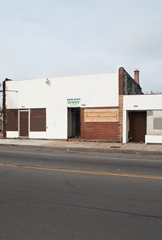 A city-owned building on Brown Street is part of the Bull's Head redevelopment site.