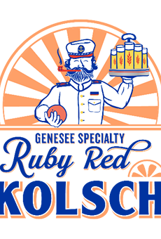 Genesee Ruby Red Kolsch is the brewery's best selling seasonal beer.