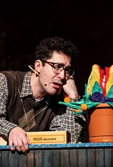 Marc Cataldi, the CenterStage company manager, plays the lead of Seymour Krelborn in "Little Shop of Horrors."