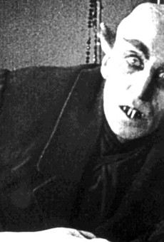 The 1922 classic "Nosferatu" plays at The Little Theatre on Monday, October 30.