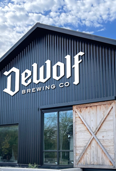 A rendering of DeWolf Brewing Company's final exterior in Victor.
