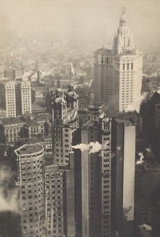 "New York from its Pinnacles" is included in Eastman Museum's major retrospective of the work of Alvin Langdon Coburn, on view through January 24.