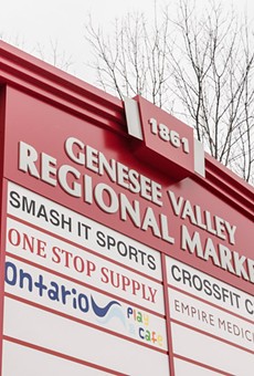 The Genesee Valley Regional Market Authority plans to add five buildings to its Chili site (pictured).