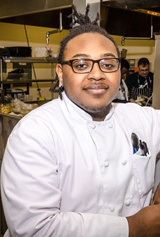 East High School senior Dominique Brown has participated in his school's culinary program since he was a freshman, and is now working with the Rochester Youth Culinary Experience. The organization aims to open a restaurant in Village Gate this summer.