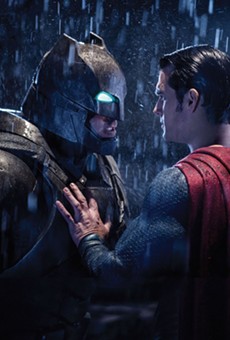Ben Affleck and Henry Cavill
face off in "Batman v Superman: Dawn of Justice," but underneath all that
anger, there's a lot of love.