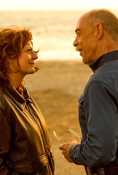 Susan Sarandon and J.K. Simmons in &quot;The Meddler.&quot;