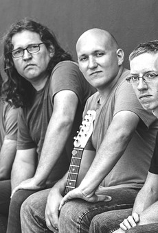 The Mighty High and Dry is currently (from left to right) bassist Kyle Vock, singer Alan Murphy, guitarist Mike Frederick, and drummer Chris Teal.