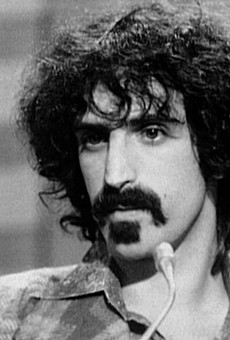 Musician Frank Zappa in a scene from the documentary
&quot;Eat That Question: Frank Zappa in His Own Words.&quot;