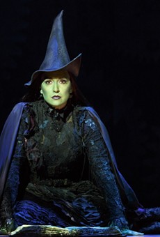 Jessica Vosk plays Elphaba in the touring production of "Wicked," now onstage
at the Auditorium Theatre.