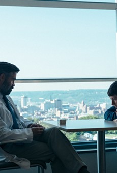 Colin Farrell and Barry Keoghan in "The
Killing of a Sacred Deer."