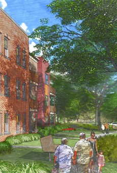 Rochester Management presented new plans for Cobbs Hill Village apartments.