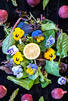 Salad days: edible flowers