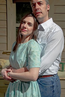 Kristin Mellema and Mark Bradley Miller in "The Bridges of Madison County, the Musical."