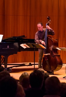 The Gary Versace Trio brought the strange sight of seeing more than just a piano in Hatch Recital Hall.