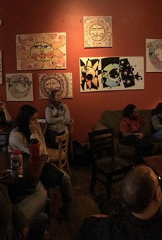 New Ground Poetry Night hosted at Equal Grounds Coffee House.
