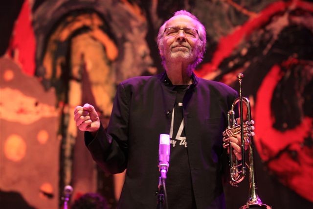 Herb Alpert performed with Lani Hall during his XRIJF Kodak Hall show on Saturday, June 20. - PHOTO BY FRANK DE BLASE