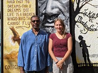 Artists complete four-year Arnett Branch Library mural project in 19th Ward