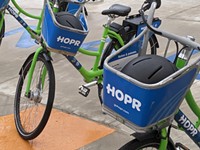 ESL grant funds HOPR bike and scooter stations
