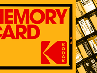 A Kodak memory card
