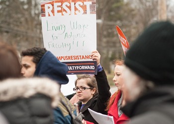 Nazareth's adjunct faculty continue a push to unionize
