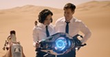 PHOTO COURTESY SONY PICTURES - Tessa Thompson and Chris Hemsworth in &quot;Men in Black: International.&quot;