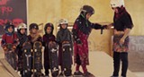 PHOTO COURTESY SHORTSTV - A still from "Learning to Skateboard in a Warzone (If You're a Girl)."
