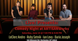 Comedy Night at ARTISANworks - Uploaded by LiveMS