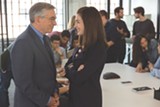 PHOTO COURTESY WARNER BROS PICTURES. - Robert De Niro and Anne Hathaway in &quot;The - Intern.&quot;