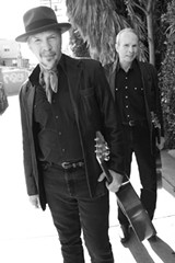 PHOTO BY JEFF FASANO - Brothers Dave and Phil Alvin formed The Blasters in the 1970's, but went their seperate ways in the 80's. The brothers are back together and recently released the blues album "Lost Time."