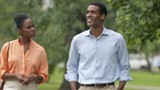 PHOTO COURTESY ROADSIDE ATTRACTIONS - Tika Sumpter - and Parker Sawyers as Michelle Robinson and Barack Obama in "Southside with - You."
