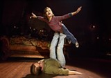 PHOTO BY JOAN MARCUS - Alessandra Baldacchino as Small Alison and Robert Petkoff as Bruce in "Fun Home."