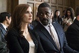 PHOTO COURTESY STX ENTERTAINMENT - Jessica Chastain and Idris Elba in "Molly's Game."