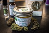 PHOTO BY RYAN WILLIAMSON - Rochester-based company Navitas offers a variety of CBD products through its Cannabis Cur.es store at the Rochester Public Market.
