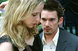 WARNER INDEPENDENT PICTURES - Wanna get some lunch? Julie Delpy and Ethan Hawke in the beloved Before Sunset.