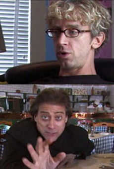Want to hear a dirty joke? Andy Dick and
    Richard Lewis in "The Aristocrats."