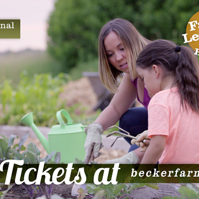Explore with education at Becker Farms
