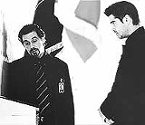 Well, somethin' evil's happenin': Al Pacino and Colin - Farrell in "The Recruit."